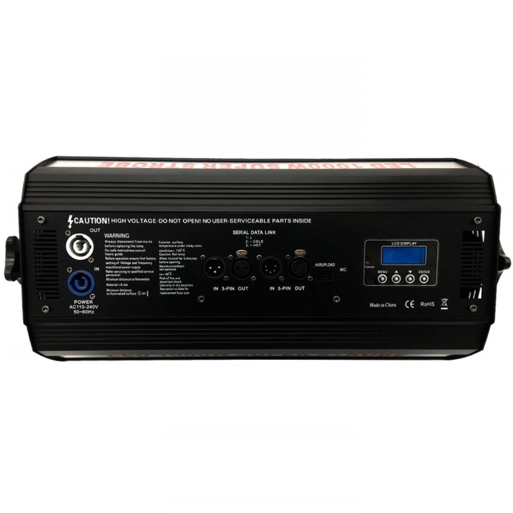 Trade Shop - Effetti Luce Dmx Dj Disco Strobo 800led 1000w Wash Matrix Blinder White -