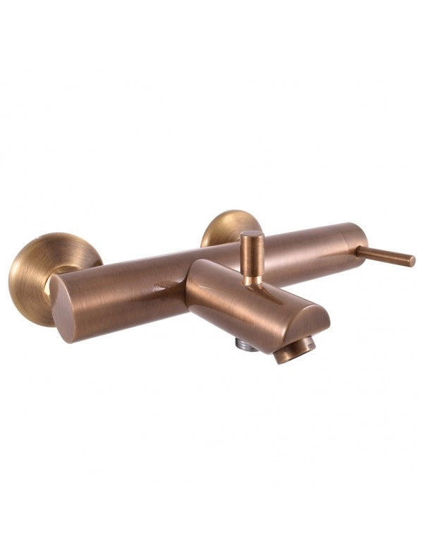SEINA miscelatore vasca a parete in ottone bronzo