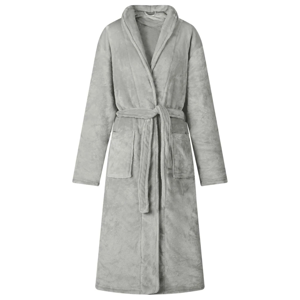 Accappatoio senza Cappuccio Grigio xxl Flanella 42017283