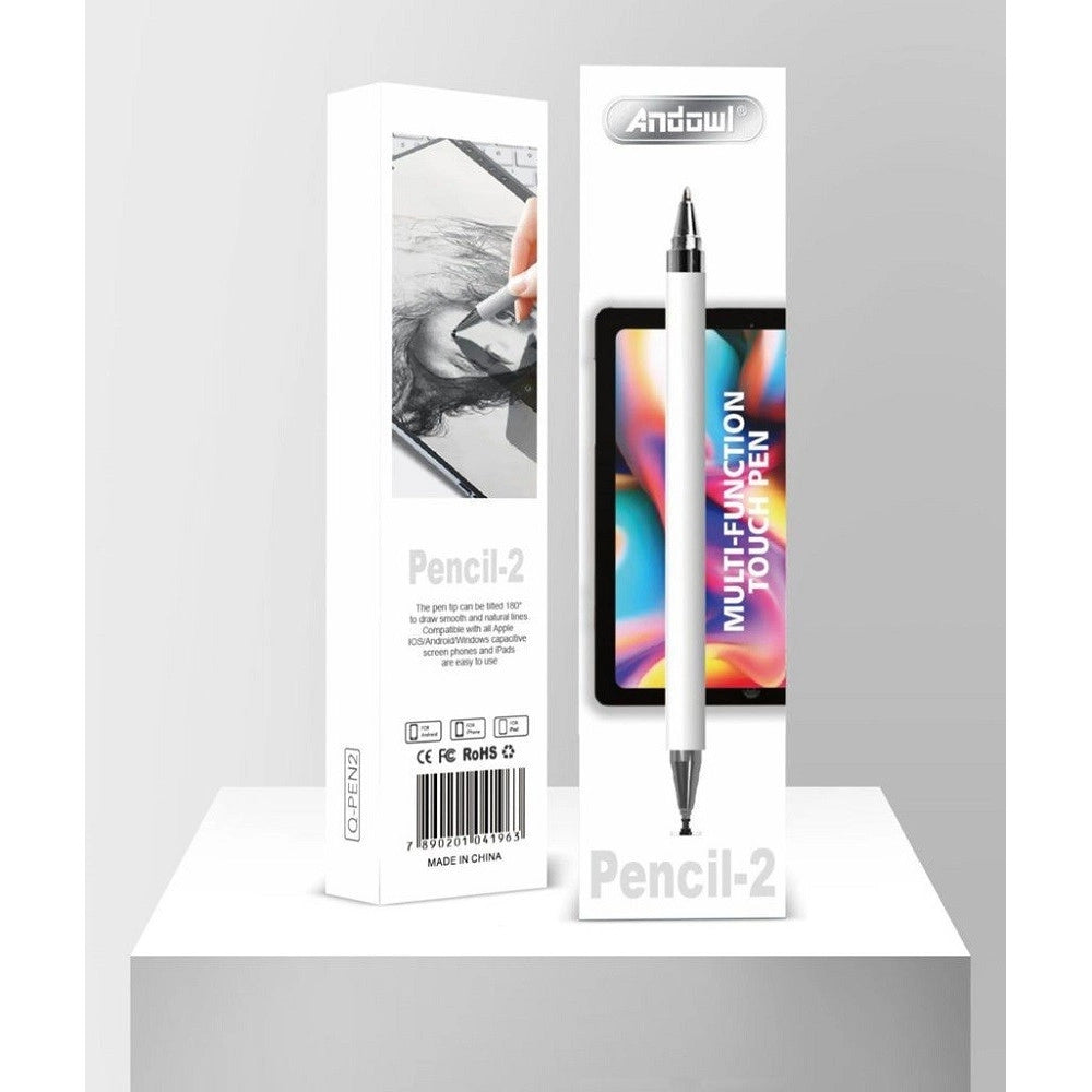 Trade Shop - Penna Touch Q-pencil-2 Multifunzione Pennino Per Smartphone Tablet Touchscreen -