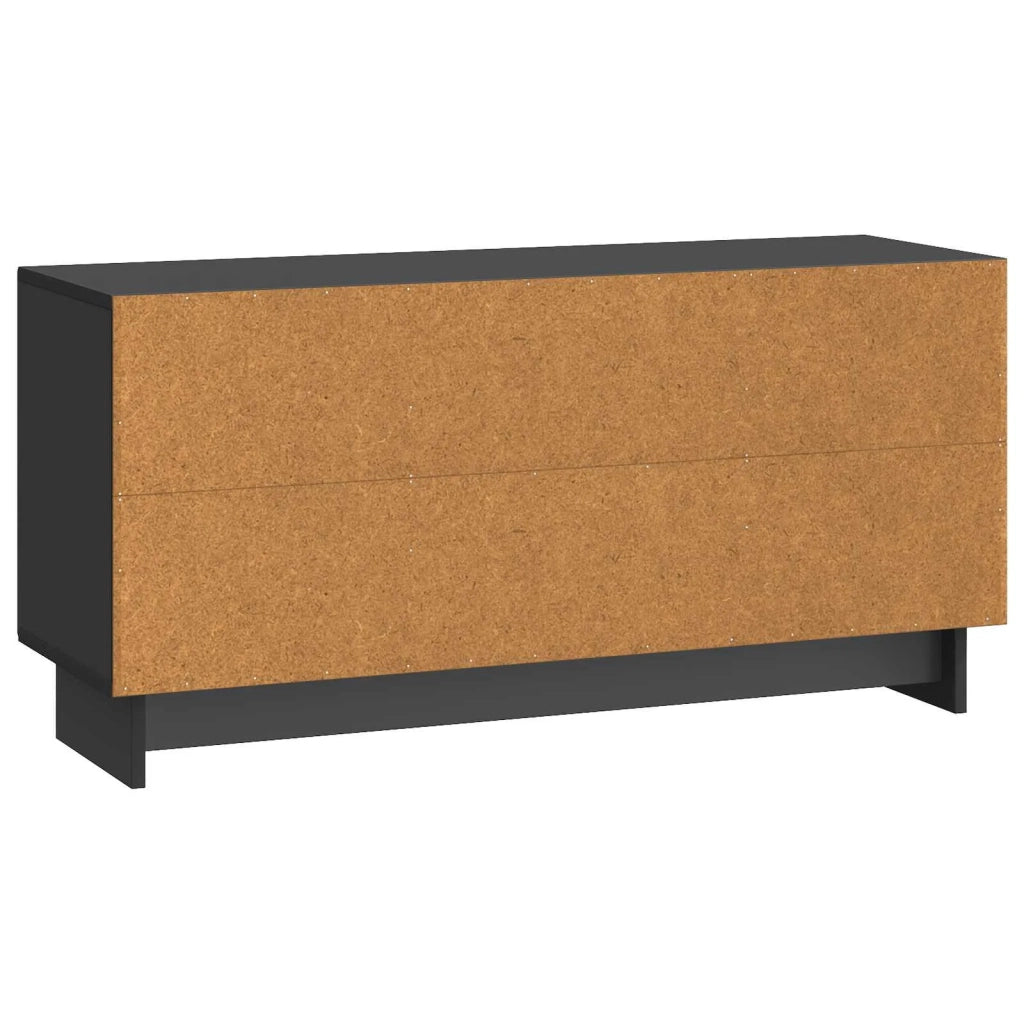 Mobile TV | Armadietto TV | Mobile Porta TV 102 x 34,5 x 50 cm Nero Legno ingegnerizzato