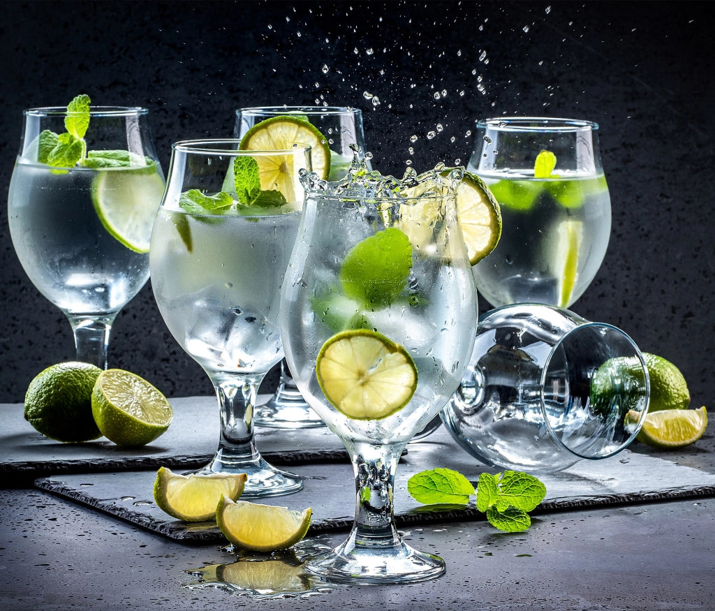 Bicchiere da vino/liquore KADAX per bevande come birra, acqua e gin, 570 ml