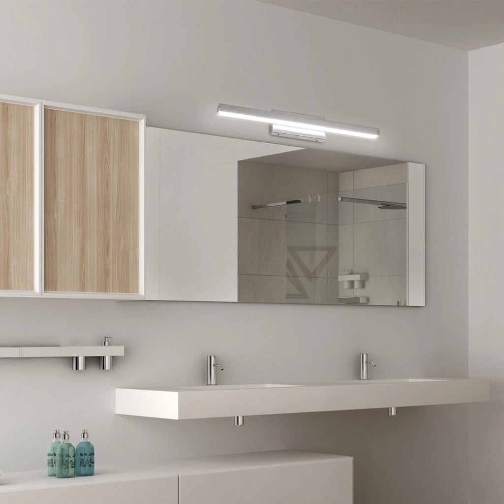 Applique bagno sopra specchio John LED 18W cromo IP44