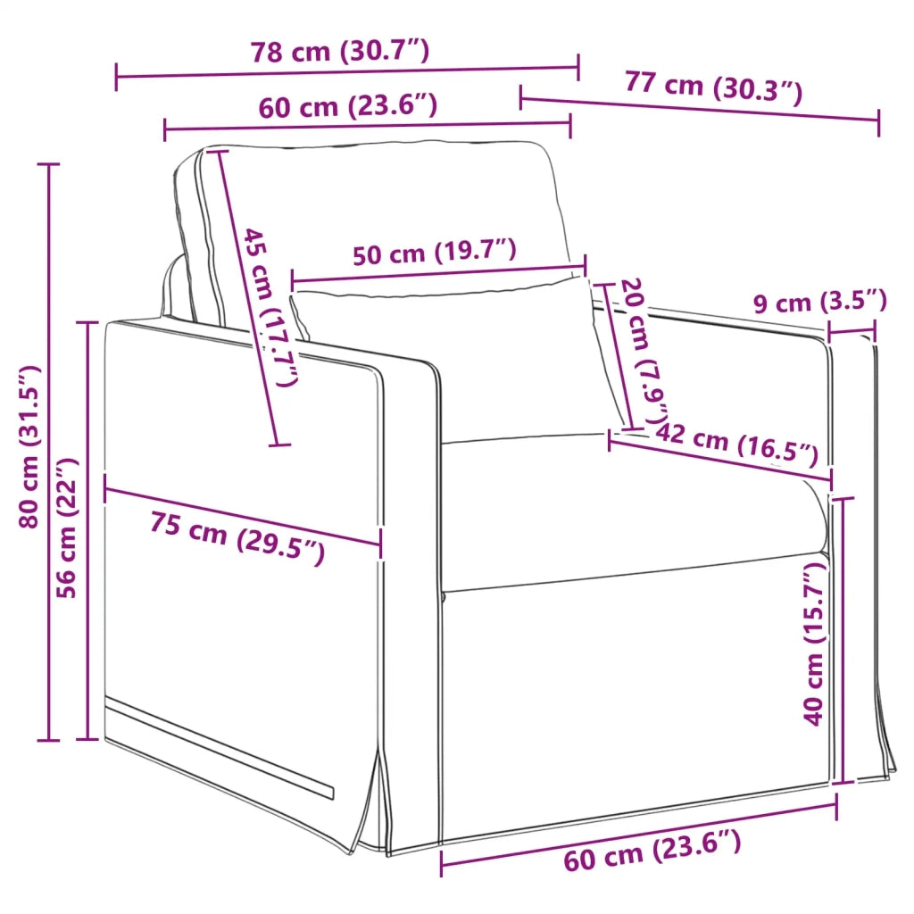 Set di divani 2 pcs Blu 198 x 78 x 80 cm Tessuto 3407587