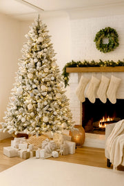 ALBERO DI NATALE ARTIFICIALE LIMA INNEVATO ALTEZZA: 210cm