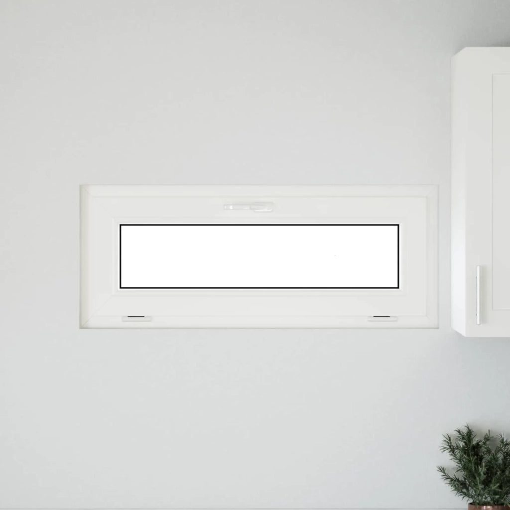 Finestra per Soffitta RISOR 100 x 40 cm PVC e Vetro Bianco 42052411