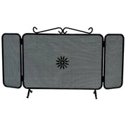 Parascintille Ferro Battuto con Ante Art.687/A cm. 90X50H