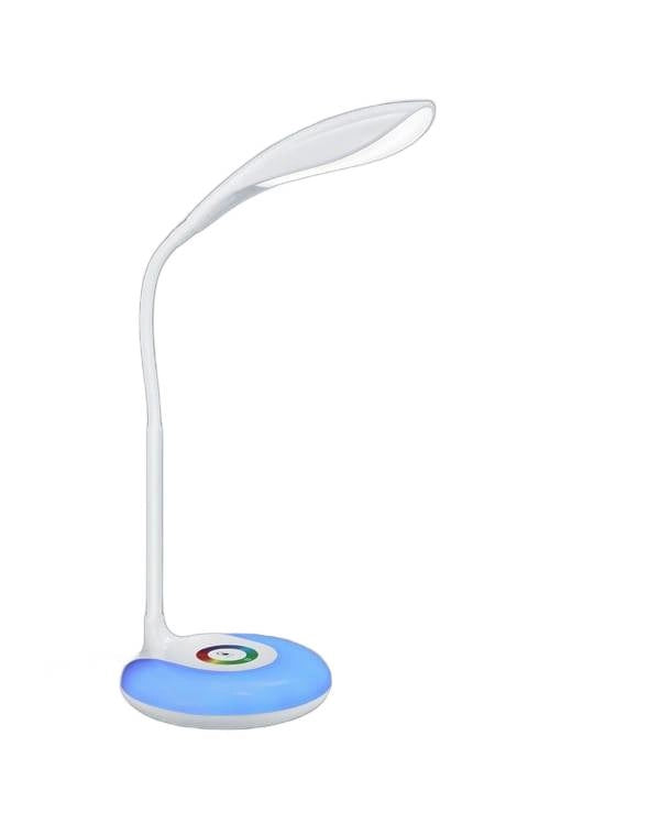 Lampada da scrivania KRAIT bianca LED RGB dimmer RL