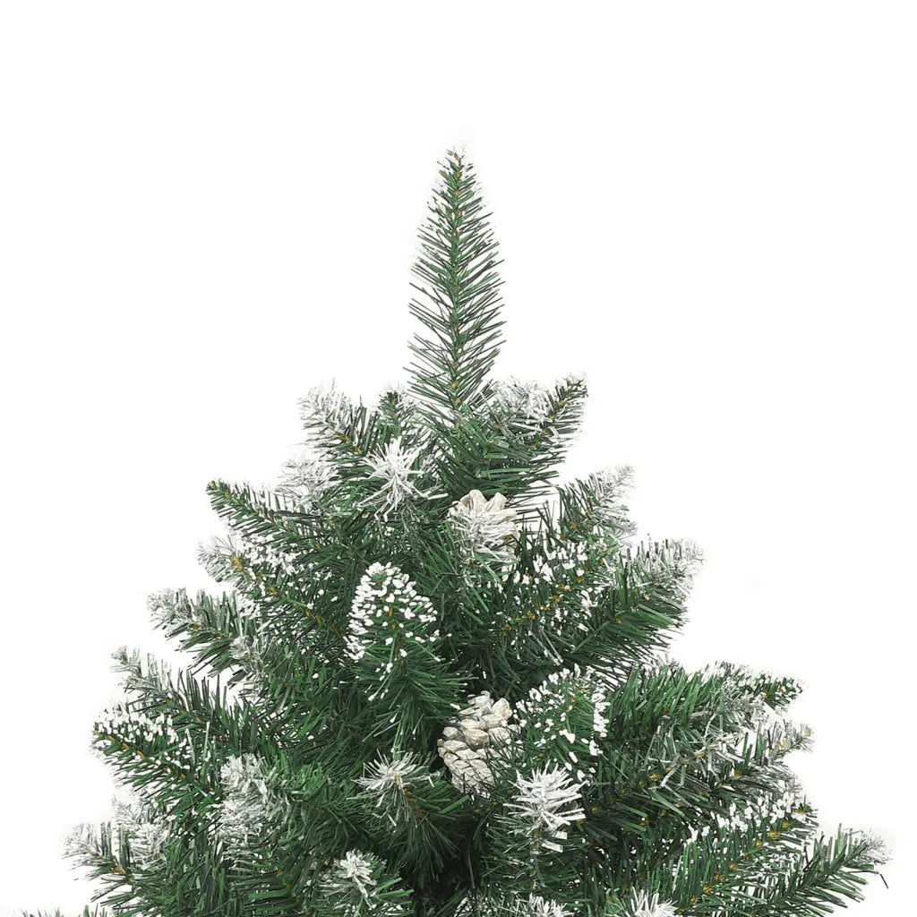Albero di Natale Artificiale con Base 210 cm PVC 345162