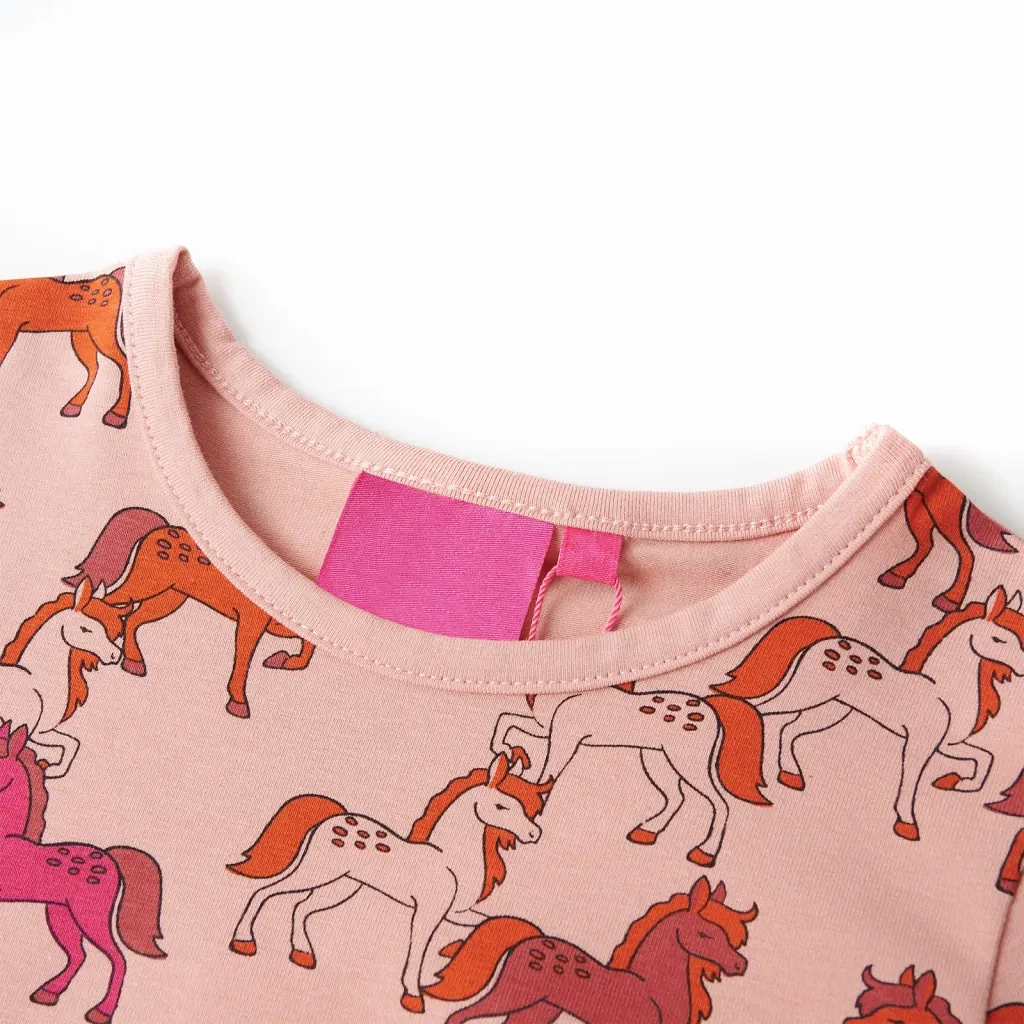 Pigiama per Bambini a Maniche Lunghe Rosa Chiaro 104 CFW5261264