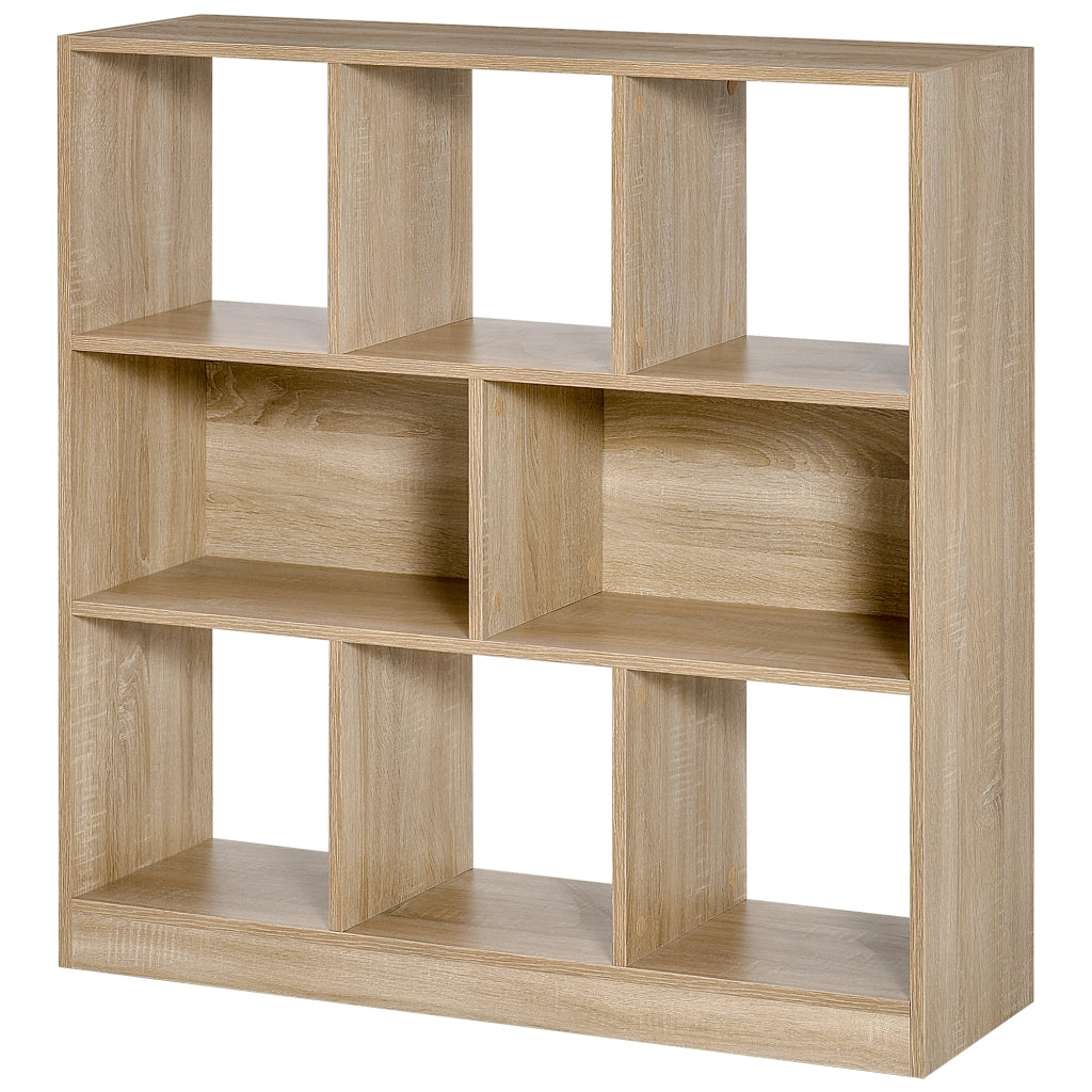 Libreria con 8 ripiani ¨C Xylo ¨C legno effetto rovere 97,5x30x100 cm
