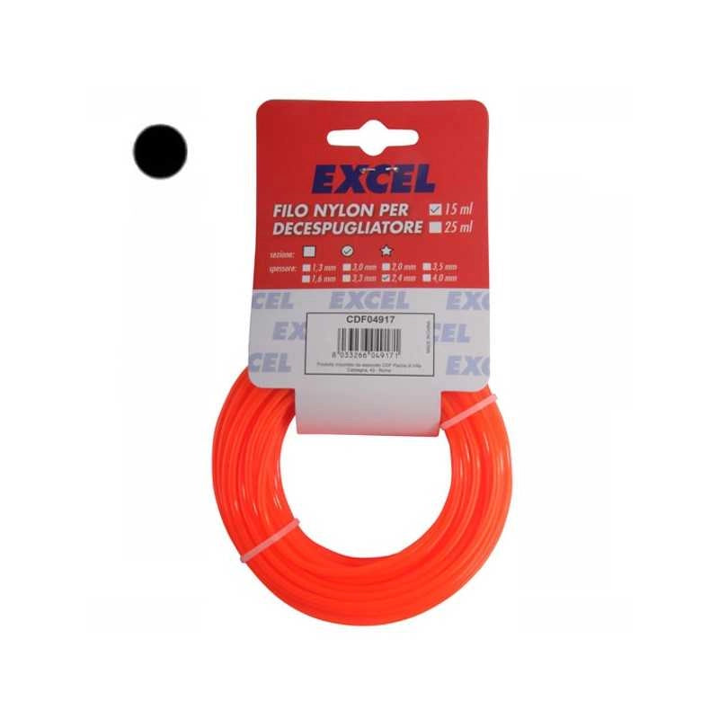 Filo Nylon Tondo mm 3,3 m 15 Excel 04923