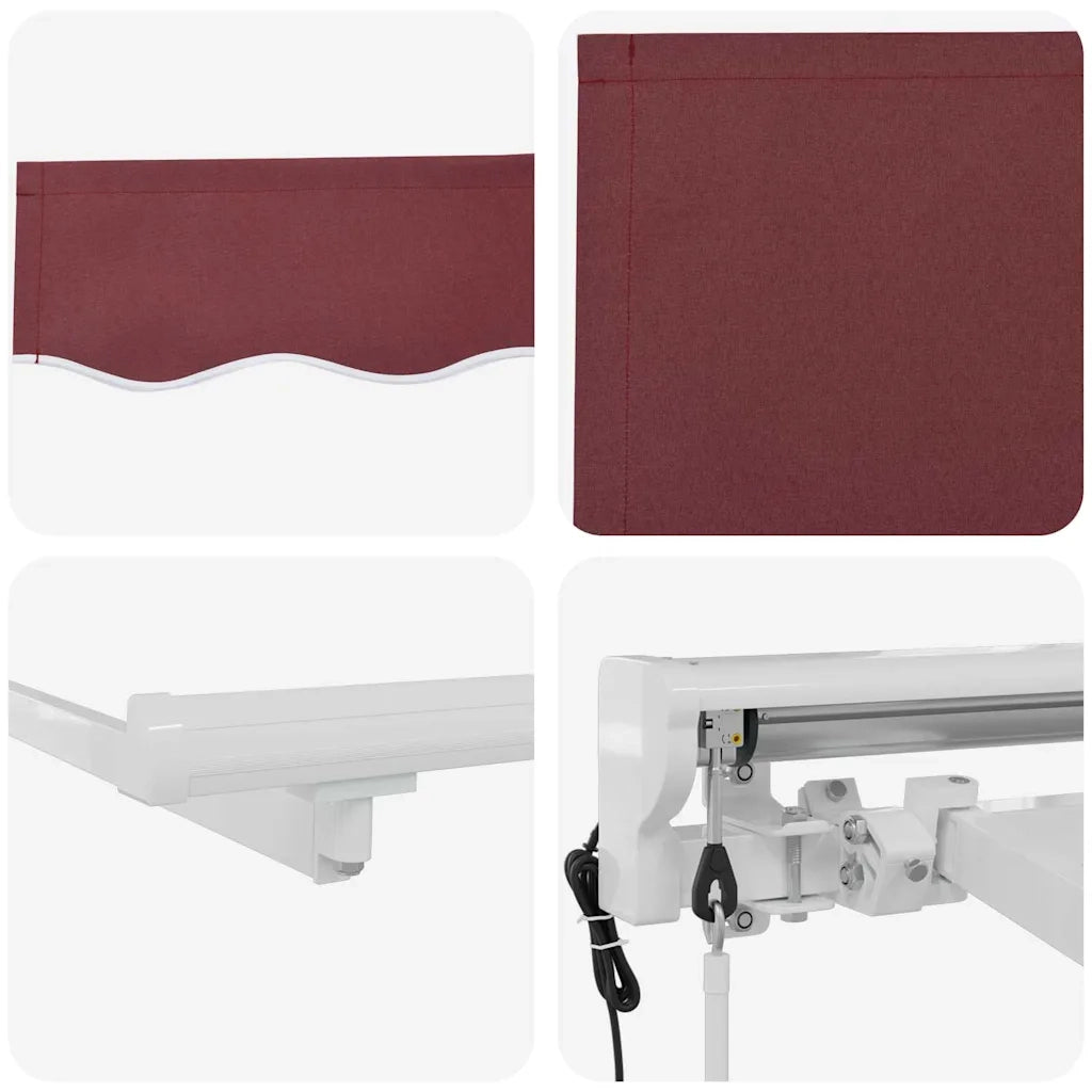 Struttura della tenda Borgogna 400 x 200 cm 3329812