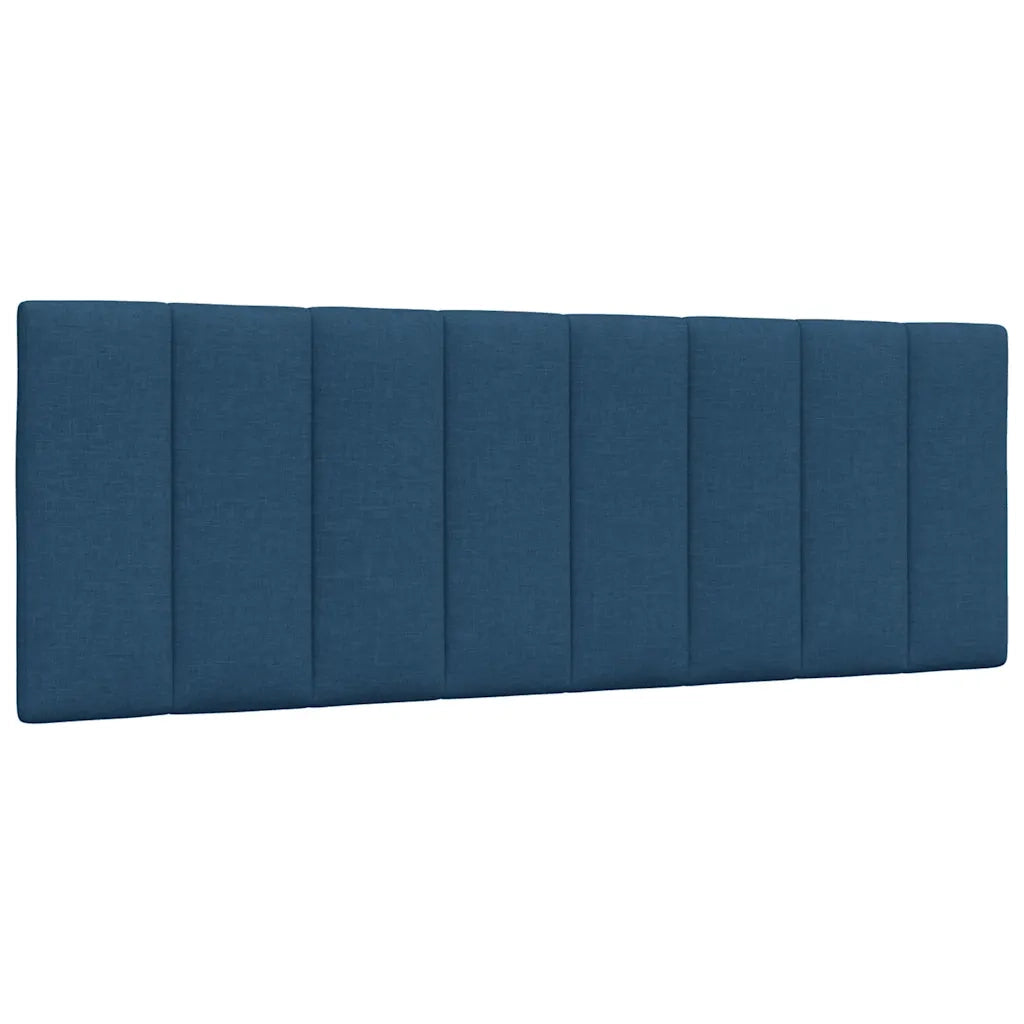 Letto con Materasso Hanko Blu 120x200 cm in Tessuto 3310523