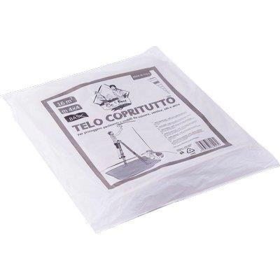 TELO COPRITUTTO PE BASSA DENSITA ELEPACKING - MT 4X4 GR 700- 25 pezzi