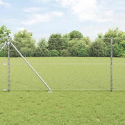 Palo della recinzione Argento 100 x 1,4 m (maglia da 25 mm)