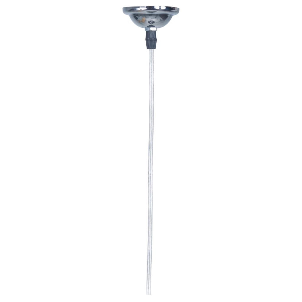 Lampada da soffitto in bambù nero 30,5x30,5x30h