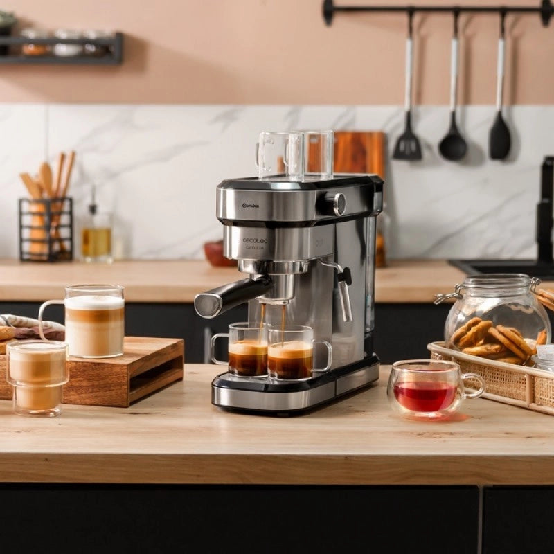 CECOTEC 01646 - Macchina da caffè Espresso Cafelizzia 790 Steel Duo
