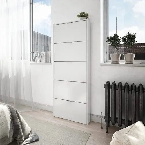 SCARPIERA 5 ANTE 70X17X180H BIANCO