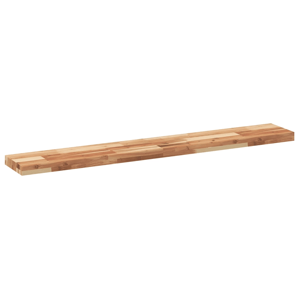Mensole Parete | Scaffale a Parete | Ripiano a Parete 160x20x4cm Legno Massello Acacia Rifinito Olio