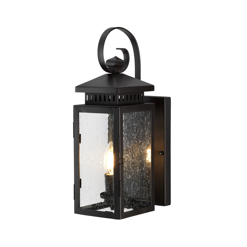 Applique esterna Hythe bronzo antico E14 60W Elstead