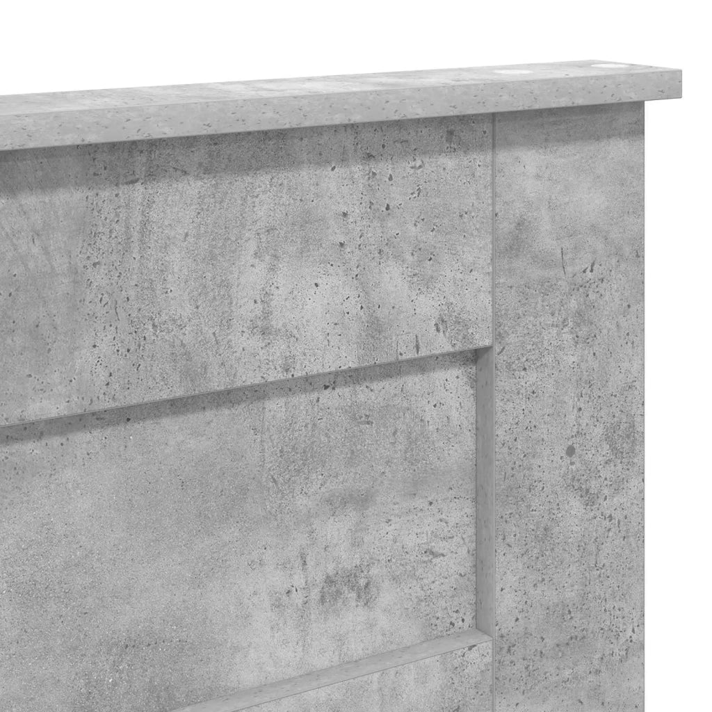 Testiera Grigio cemento Legno ingegnerizzato 888104