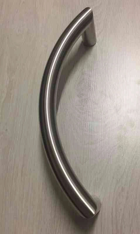 MANIGLIONE INOX 'MINNESOTA' Ø 32x382 mm, Inter. 350 mm - Col. Inox satinato - 2 pezzi- FIMET MANIGLIE