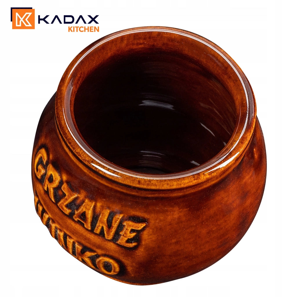 Set di 4 tazze da vin brulé KADAX da 300 ml in gres.