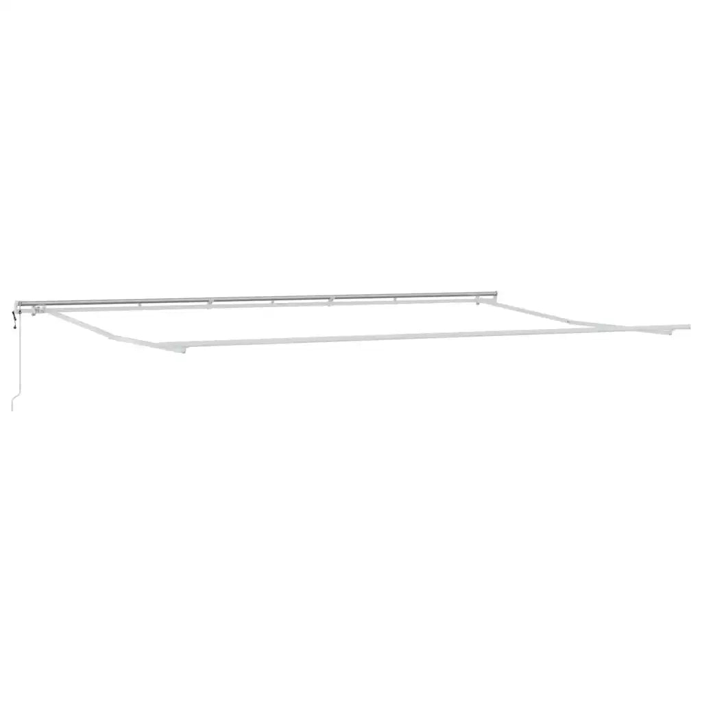 Tettuccio Elettrico Retrattile Giallo e Arancione 600 × 300 cm 3331599