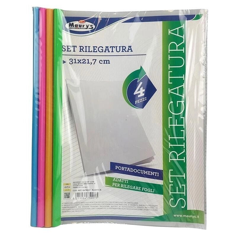 MAURY'S SET RILEGATURA DA 4 PEZZI 31 X 21,7 CM