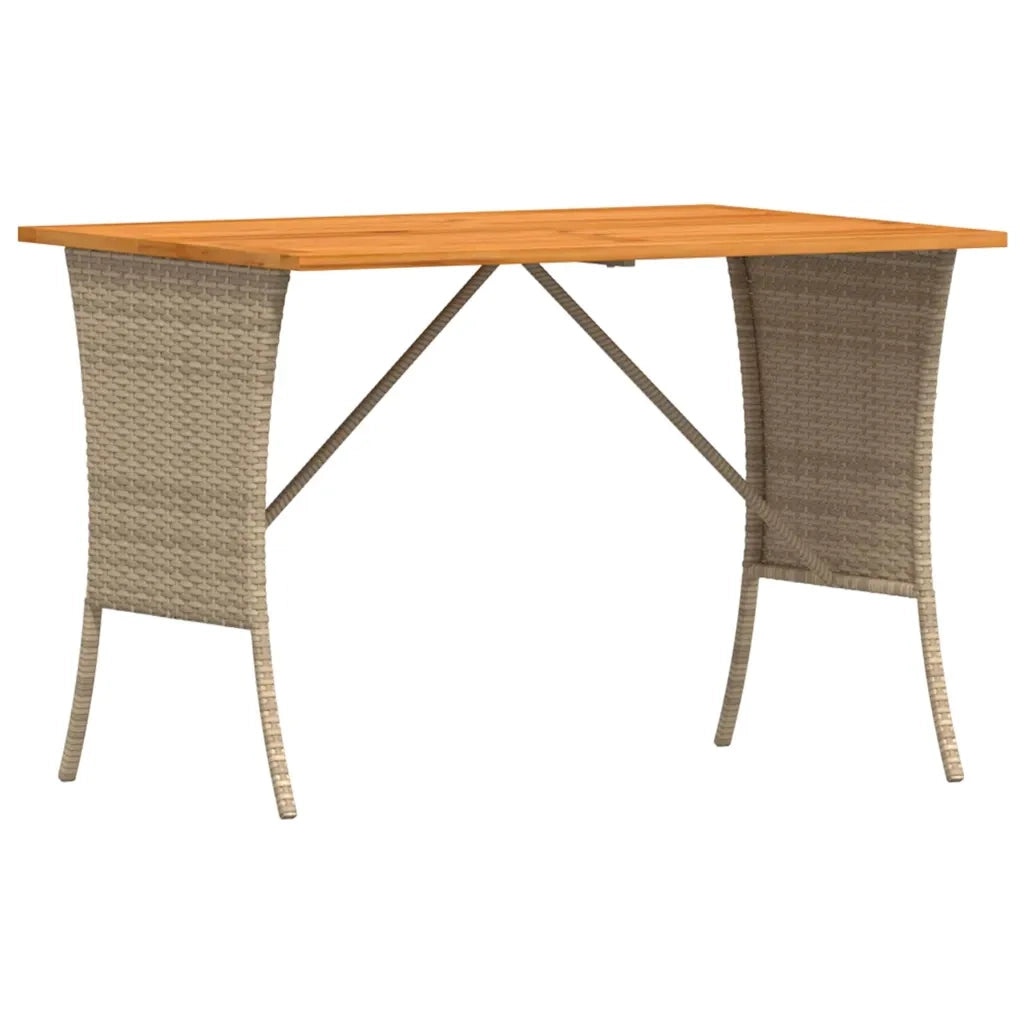 Set Divano da Giardino 3 pz con Cuscini Beige in Polyrattan 3365344