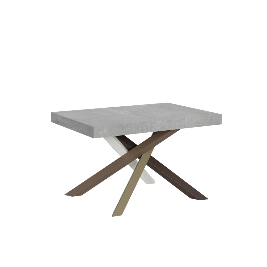 Tavolo Allungabile 130-234x90x77 cm Volantis Cemento