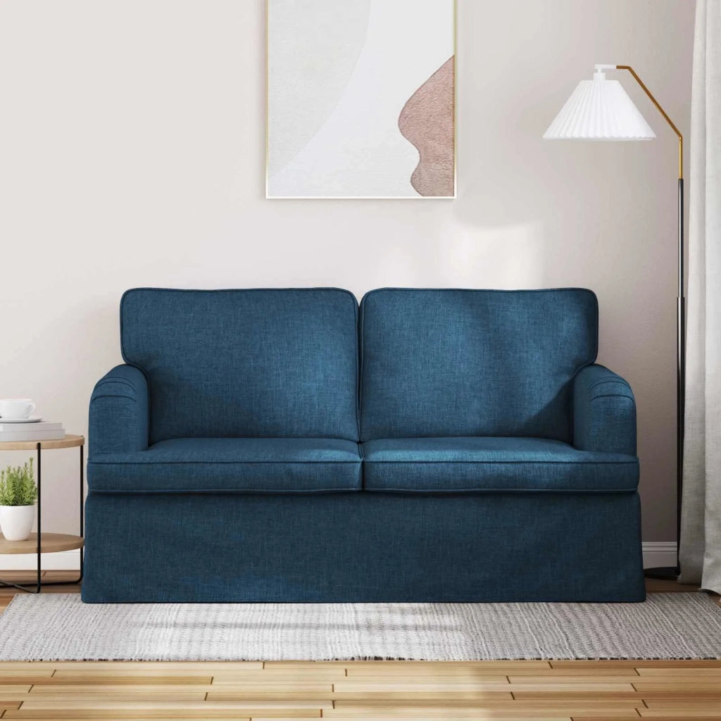 Divano Blu 144 x 80 x 85 cm Tessuto 42024489