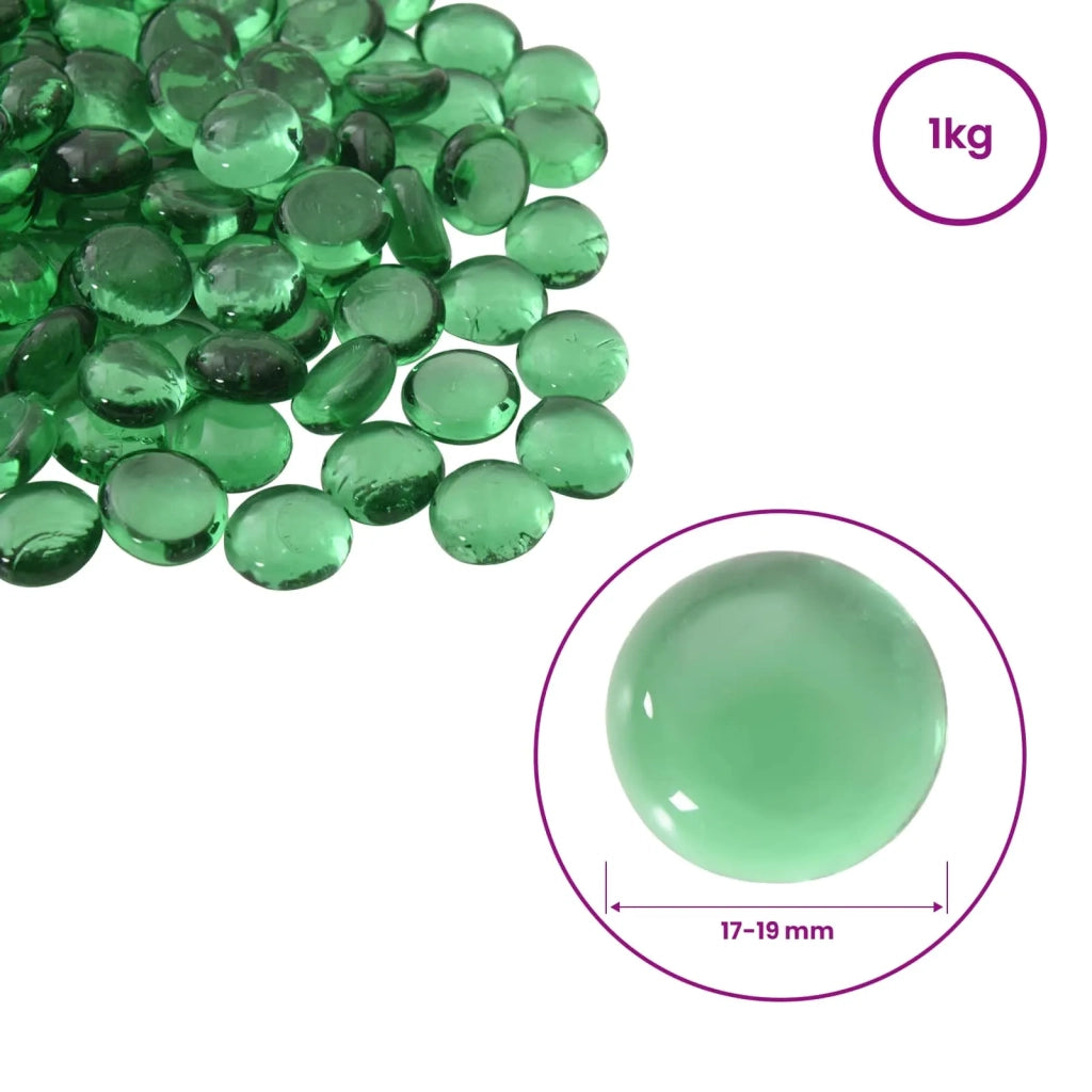 Nugget di vetro 17-19 mm Verde Vetro 42041581