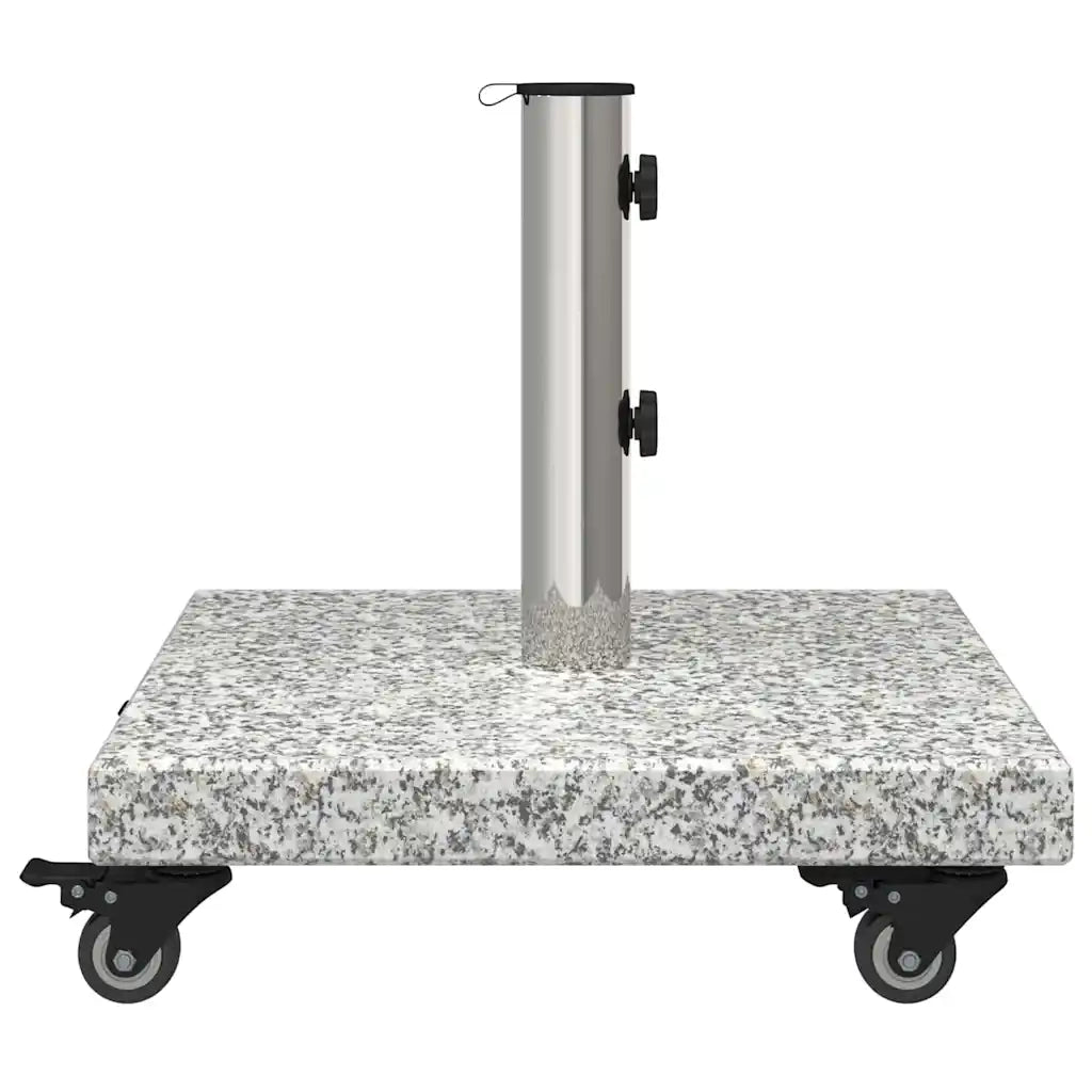 Base per ombrellone-Supporto per ombrellone 30kg Grigio Granito Quadrato