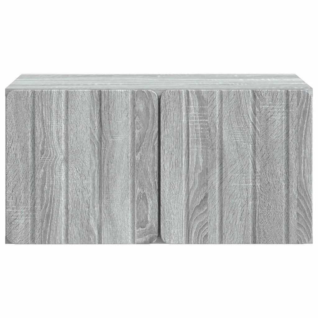Mobile Porta TV da Muro-Credenza per TV sospesa Grigio Sonoma 59,5 x 41 x 30 cm 950402
