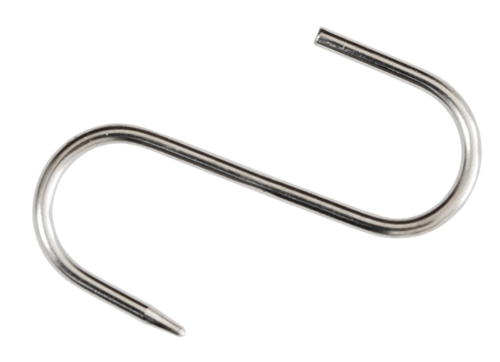 GANCIO INOX PER MACELLAIO  80 X 3 MM- 10,0 pz