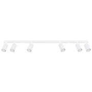 Lampada da soffitto KARBON 6L bianco