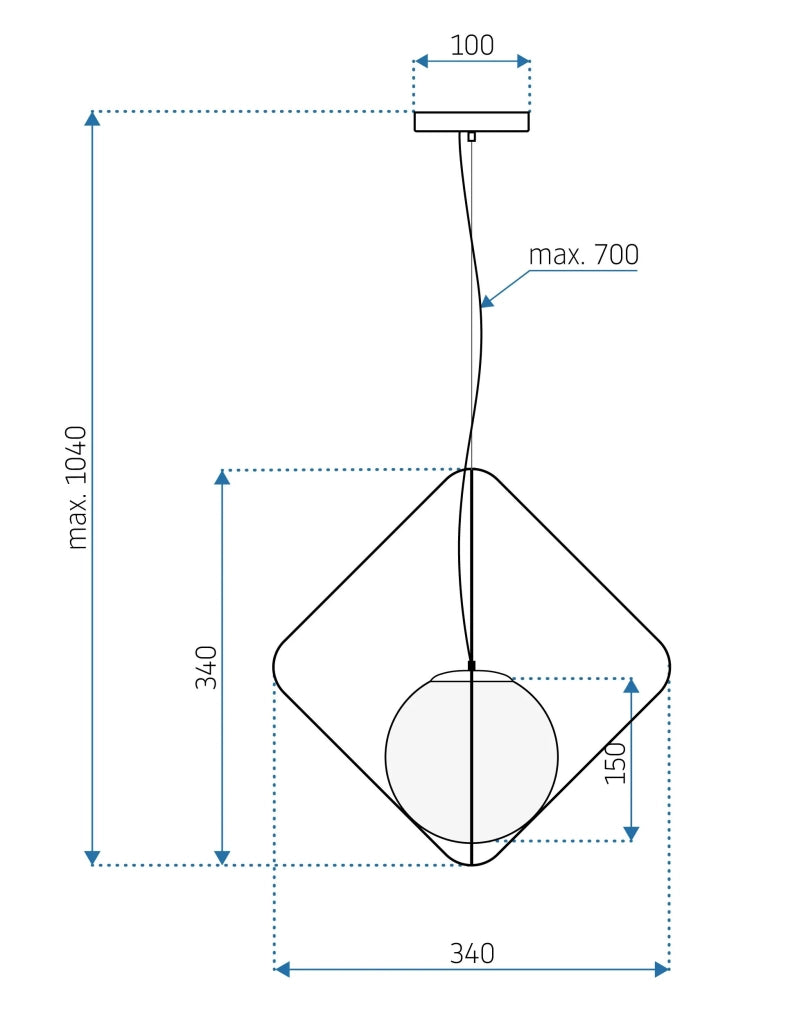 Lampada APP1017-1CP