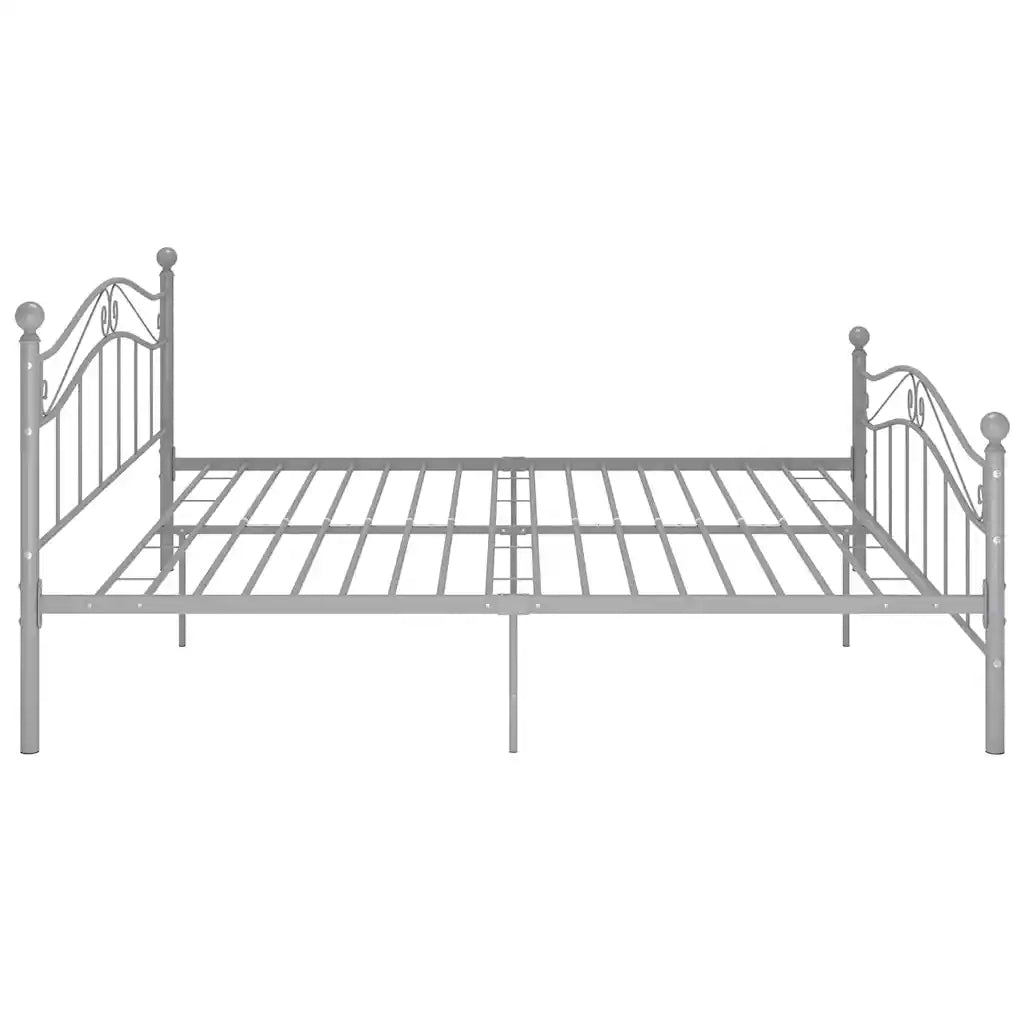 Giroletto Grigio in Metallo 180x200 cm 325005