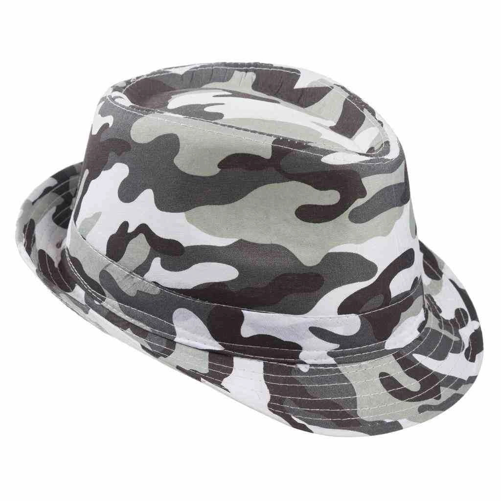 Cappello fedora mimetico 58