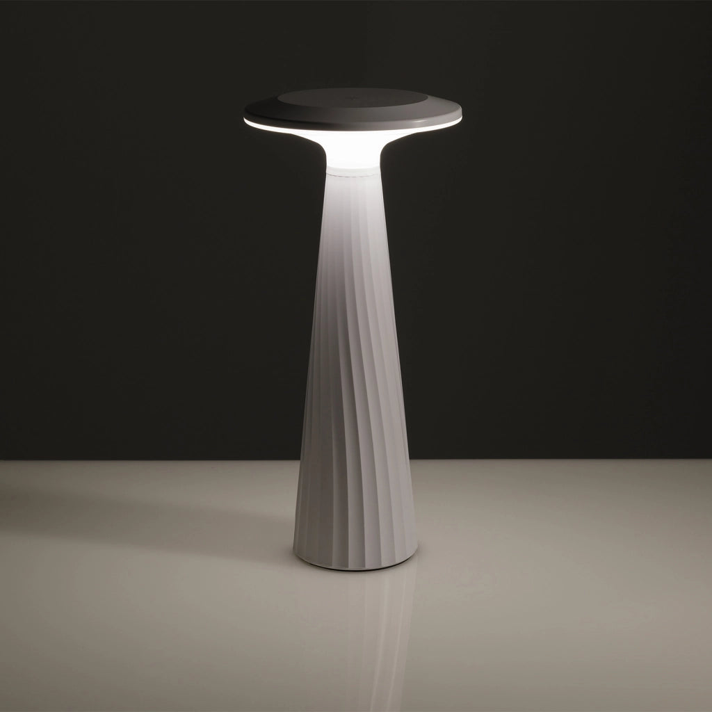 Lampada led da tavolo ARDEN bianco