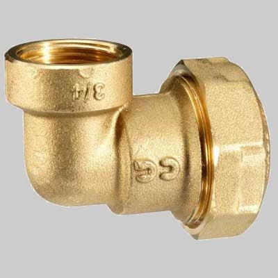 RACCORDO GOMITO FEMMINA PE ANELLO RESINA  32 x 1     CG CAVALLETTO