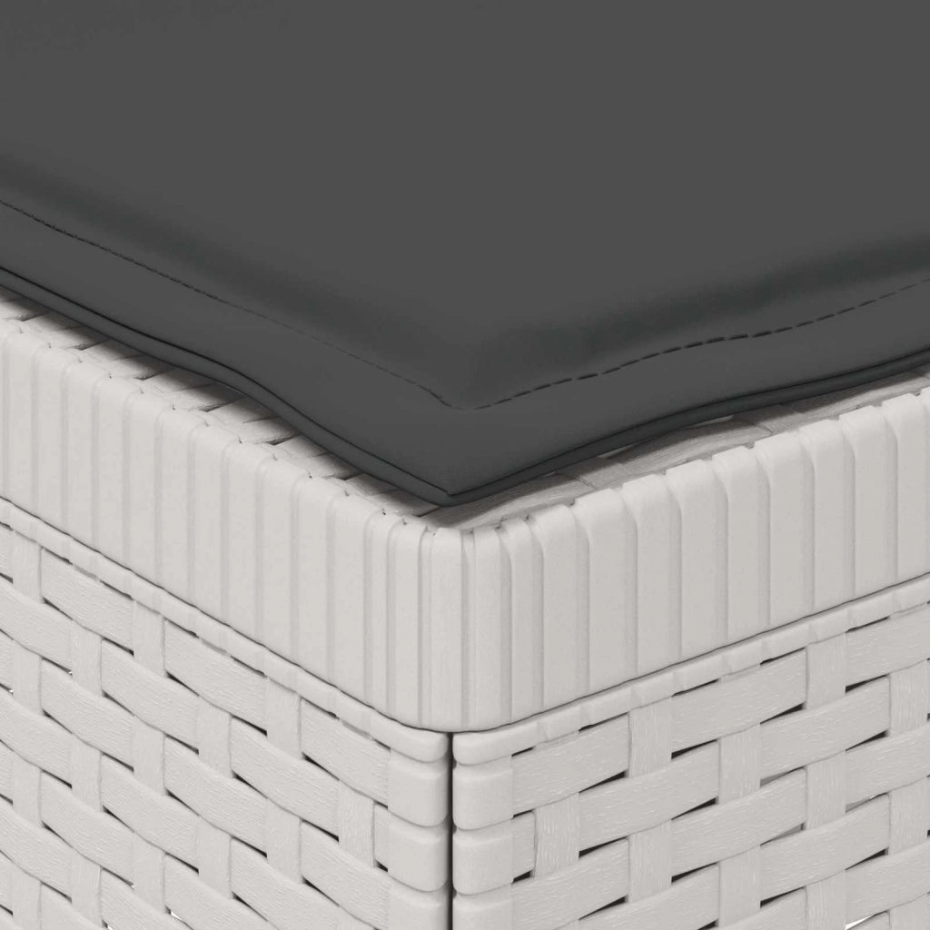 Divano da esterno-Divano da Giardino a 2 Posti con Cuscini Aspetto Rattan PP 308631