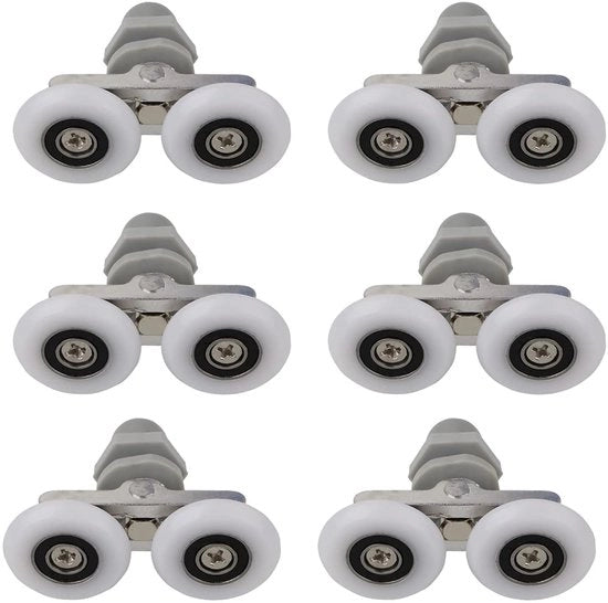 Accessori per schiume 6 ruote per cabina doccia scorrevole 23 mm