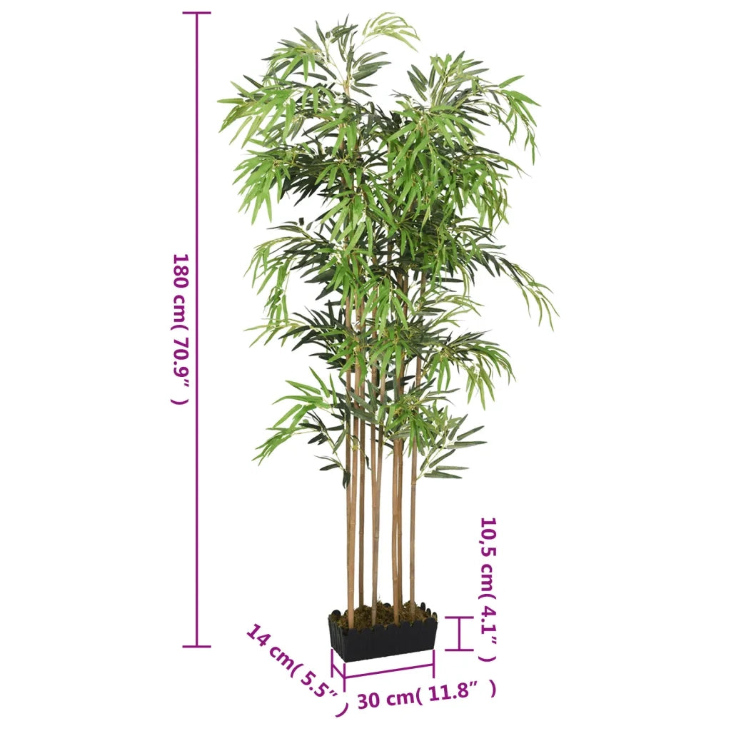 Albero BambÃ¹ Artificiale 1605 Foglie 180 cm Verde