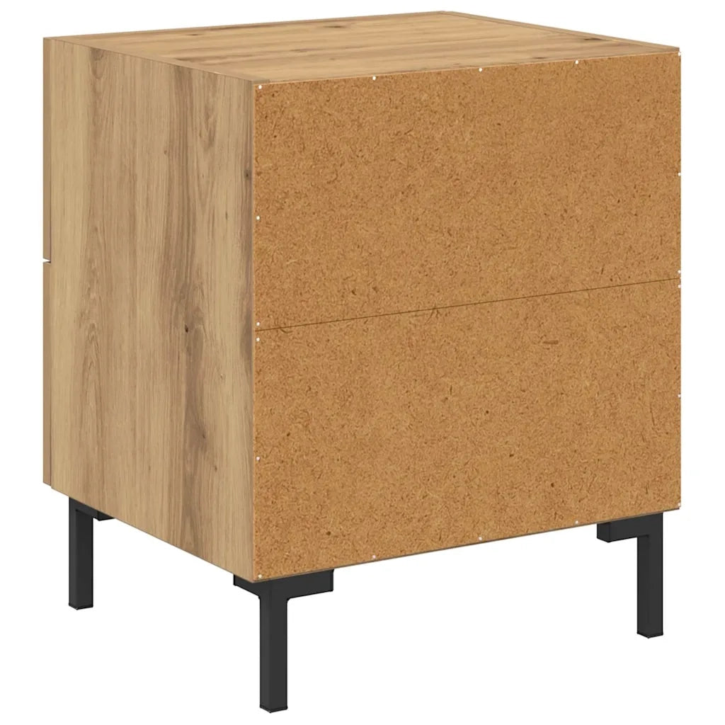 Armadio da Notte Rovere artigianale 40 x 35 x 47,5 cm 882015