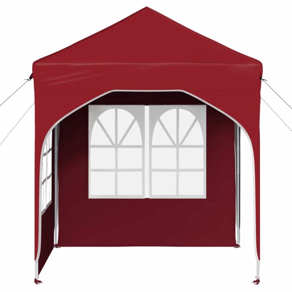 Tenda per feste a pop-up-Gazebo 192 x 192 x 245 cm Borgogna 297689