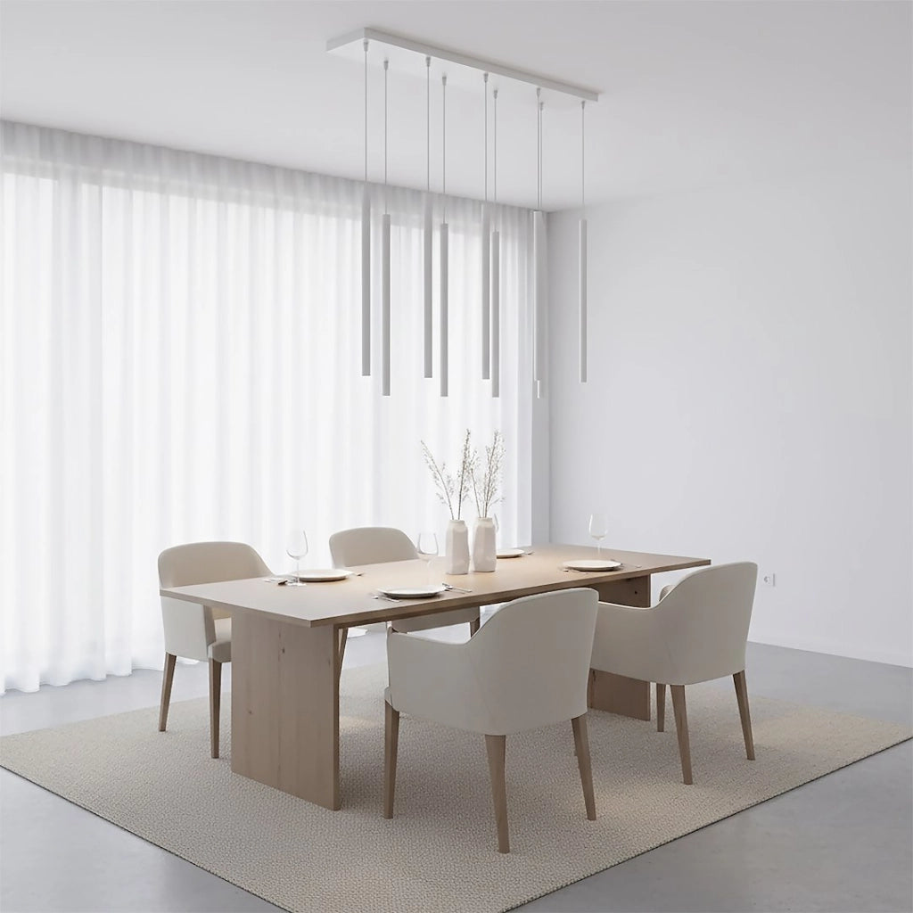 Lampada sospesa moderna SELTER grigia 9xG9 Emibig