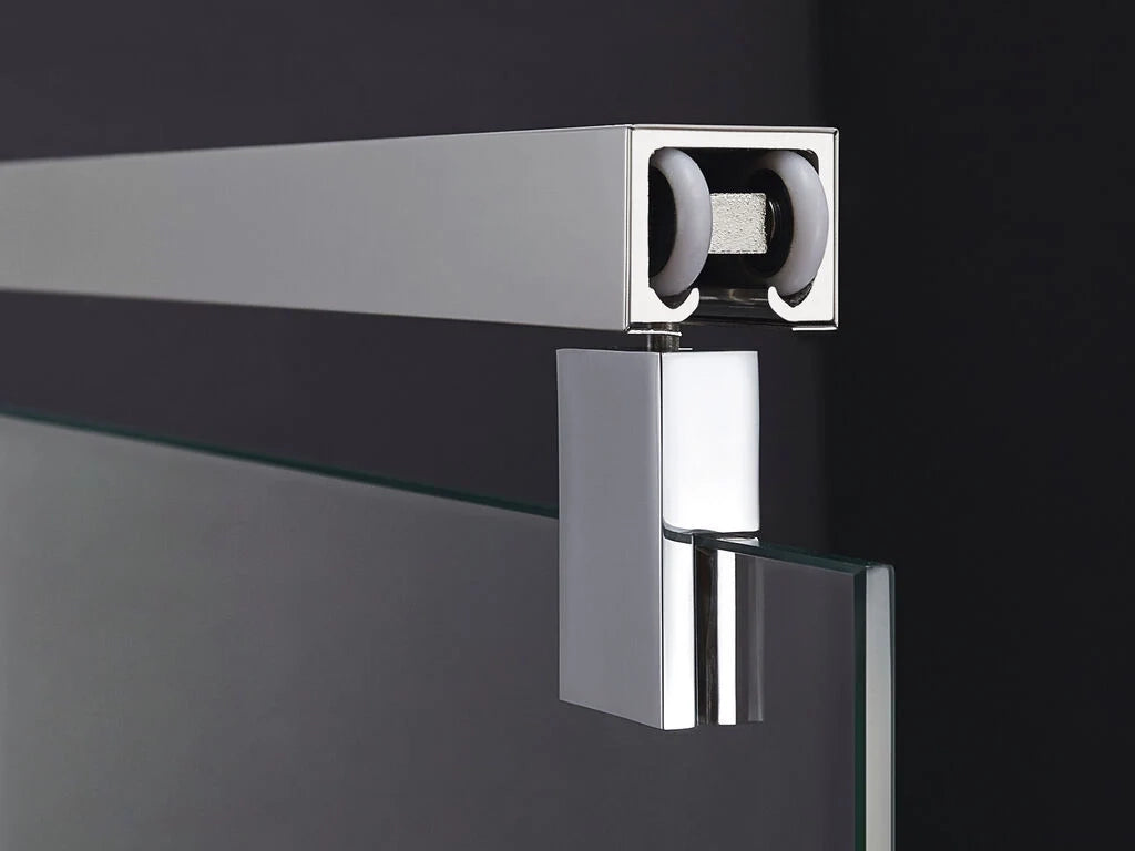 Box doccia angolare BYPASS 160x80 cm - cromo